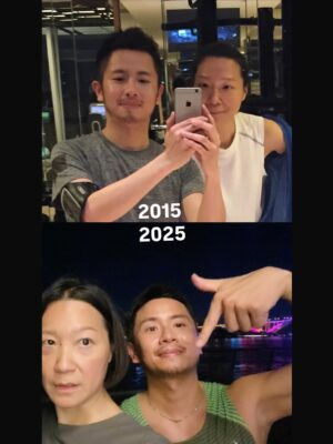 Kristy Cha Ray Chu Instagram - 我是一個身體很不協調的人，運動從不在我的字典裡，直到唸哥大研究所，為了追班上一位熱愛運動的帥哥，假裝自己也喜歡跑步（刻意製造在紐約中央公園巧遇的機會），開啟了我的慢跑生涯。

之後當然就分手啦，但怎麼也沒想到，因此養成了慢跑的習慣，這麼多年過去，我跑跑停停，稱不上是專業跑者，但慢跑對於我，就是有一種難以形容的吸引力。

有時候我靜靜優雅地跑，有時候拼了命奔跑，常常跑到忘我、跑到不知道為什麼感動、純粹只為了跑。

想到就去跑，晴天、雨天、太陽天，從健身房到山林小路、城市的人行道、體育場、公園到繞著湖邊跑，我的足跡遍佈各地，哪里都是我的賽道。

有時候什麼都不想，跑著跑著，竟也能悟出自己的一套哲理，任何解決不了的難題，都能在慢跑的過程中找到答案。

一個人跑，享受孤獨，幾個人跑，有陪伴的幸福。

距離上一次在徐匯濱江跑，已是10年前，當時跟自己說，如果有機會，一定要再回來跑。

感謝定居上海的好友宗煌，帶著我跑完七公里，對應我們倆2015的紀錄，雖然速度慢了許多，這些年也經歷了各自的高低潮，我們依舊是彼此人生跑道上相互扶持的力量。

同樣的七公里，滋味大不相同，身邊從一群朋友，到知心的沒幾個，身材從想吃什麼吃什麼，現在想瘦比登天還難，工作停滯不前，熱情是不是快被澆熄？感情來了又走，哪裡是停泊的港口…

而慢跑始終在這，我也沒有辜負它，持續在跑，它教我要堅持、不輕易放棄，帶領我一次次突破極限，每次跑完自信爆棚，感覺超棒！

我相信，只要一直跑，我會一直好，一直好，我會一直跑。