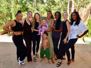 Kylie Bunbury Instagram - The sacredness of this weekend… the blessing of a true village.
The divinity. The magic. The laughs and soul-cleansing tears.
All held, all witnessed, because of these radiant women.
I’m beyond grateful that these are my children’s aunties, and so humbled to call them my sisters for life.
This was our last sister circle on this land. 
What a perfect sendoff for my family’s next adventure 🌿
Thank you dear ones.