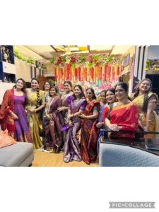 Lahari Arundhati Vishnuvazhala Instagram - Varalaxmi vratam 🙏🏻 🌸 🌸🌺🌼