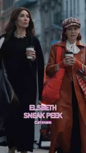 Laura Benanti Instagram - The icon Nadine (aka Laura Benanti) is back on Elsbeth with some behind-the-scenes modeling secrets! 👀 #Elsbeth #SneakPeek #LauraBenanti #Modeling