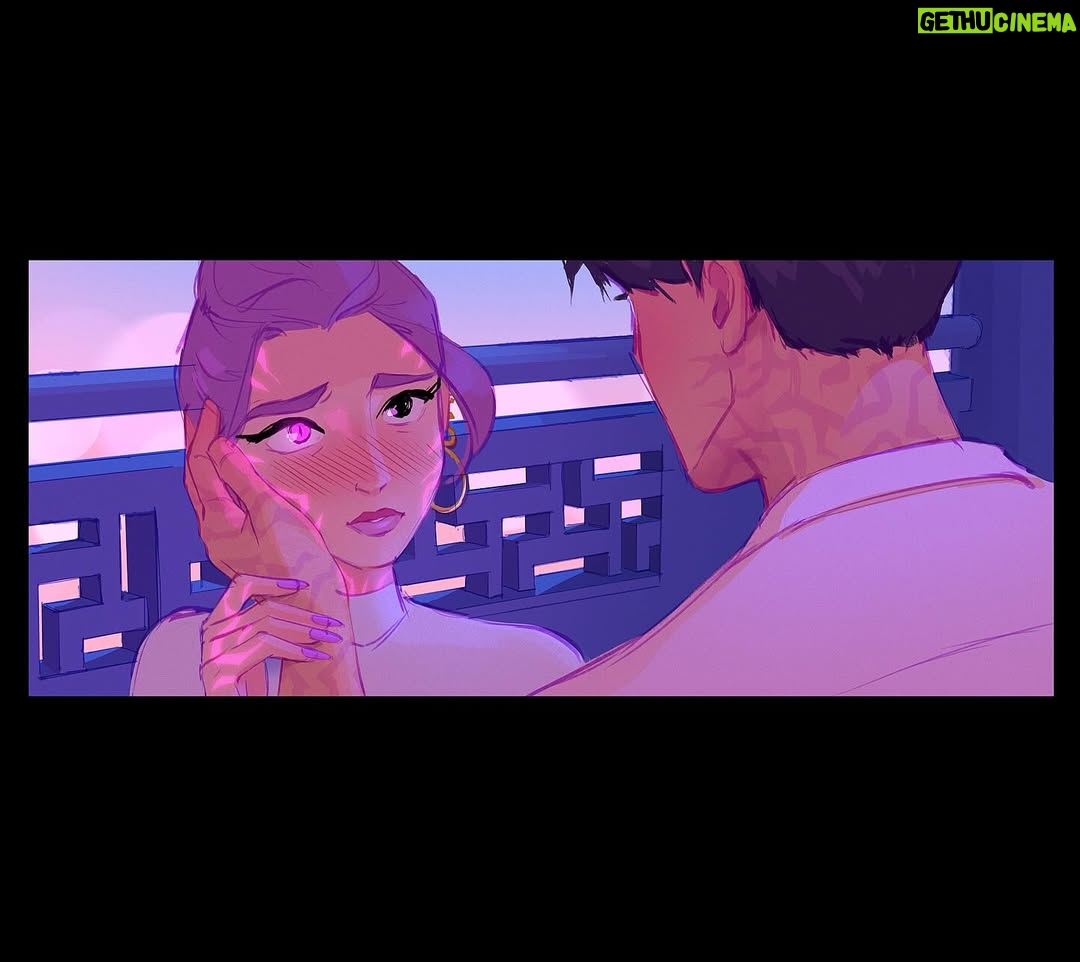 Laura Price - 48.2K Likes - back in early production on #kpopdemonhunters we had a blue sky week to pitch any ideas, so I pitched Rumi and Jinu’s duet happening at Woljeonggyo Bridge ✨ I really wanted there to be a k-drama wrist grab! here is part 1 of my pitch 💕 PD: @mingjuechen AD: @celinekim218 #rujinu #rumi #jinu #visdev