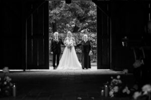 Laura Vandervoort Instagram - The Moment. The Ceremony ✨

Photography: @robertmauriellphotography @johnbregar 
Venue: @langdonhall 
Florals: @beaux.florals 
Event Planner @ashleychanelevents 
Hair: @annastasia_hairandmakeup 
Makeup: @neilsilvermanbeauty 
Dress: @nettabenshabubridal 
Suit: @michelsbespoke 
Dress Alterations: @champagne.and.cupcakes