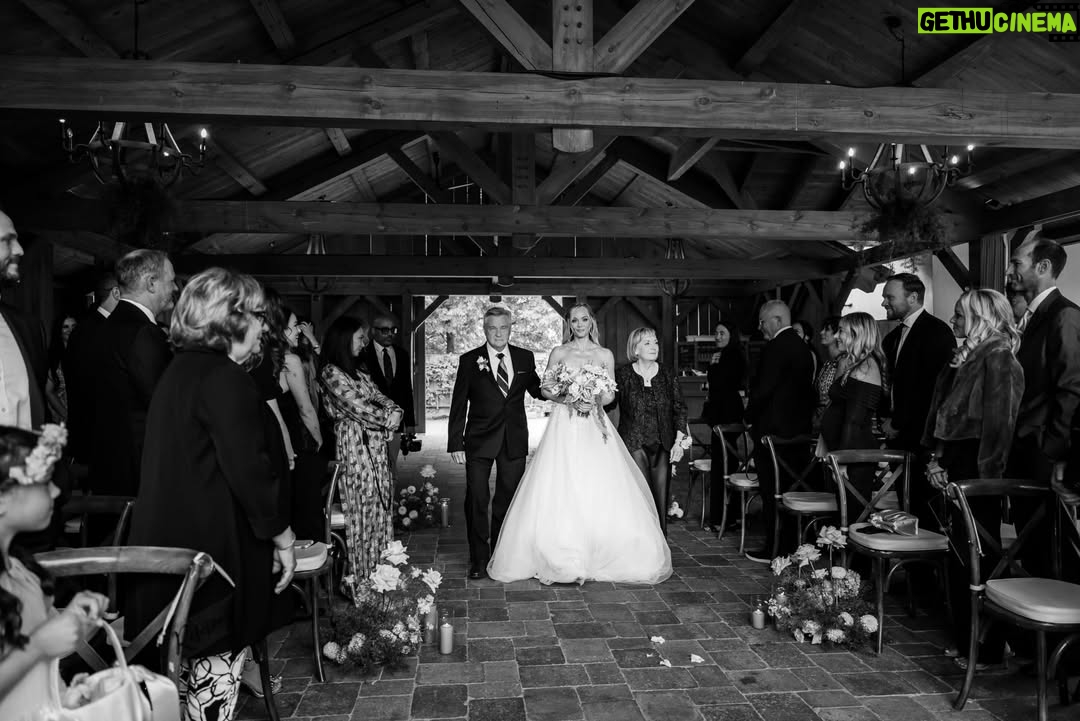 Laura Vandervoort - 4.8K Likes - The Moment. The Ceremony ✨

Photography: @robertmauriellphotography @johnbregar 
Venue: @langdonhall 
Florals: @beaux.florals 
Event Planner @ashleychanelevents 
Hair: @annastasia_hairandmakeup 
Makeup: @neilsilvermanbeauty 
Dress: @nettabenshabubridal 
Suit: @michelsbespoke 
Dress Alterations: @champagne.and.cupcakes