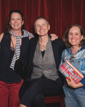 Laurel Holloman Instagram - super fun night meeting the amazing @elizabeth_gilbert_writer