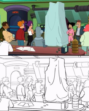 Lauren Tom Instagram - File Under: Futurama - EVEN More Of The Making Of. It