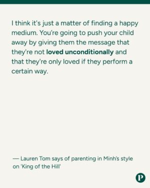 Lauren Tom Instagram - Lauren Tom talks to 'Parents' about Connie's rebellious phase on the 'King of the Hill' reboot, and how comedy makes complex family dynamics easier to digest. What are your thoughts on this parenting style? Share below and tap the link in bio for more. 📹: Getty, Hulu