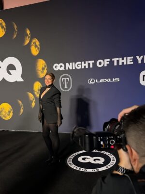 Leonor Seixas Instagram - Saturday night with @gqportugal @gq 🖤  Look by @ritaprietoalves @swarovski  @swarovski_partner_atelier  @aldo_shoes
