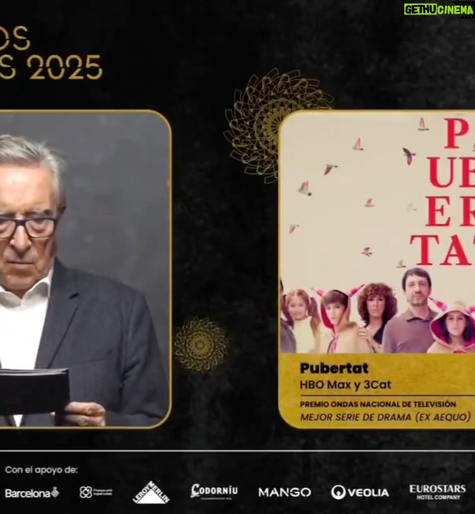 Leticia Dolera - 8.5K Likes - Nos han dado un PREMIO ONDAS a la MEJOR SERIE DRAMÁTICA.

Gracias al jurado de los @premiosondas por concedernos este honor y ENHORABUENA A TODO EL EQUIPO DE PUBERTAT. 
Estoy muy contenta y agradecida. 💜

MAÑANA ESTRENO DEL ULTIMO CAPÍTULO en @hbomaxes