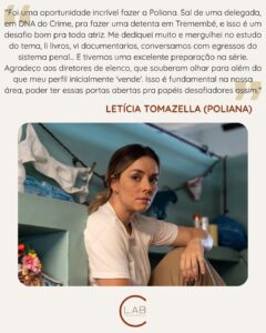 Letícia Tomazella Instagram - Esbanjando versatilidade, após interpretar uma delegada em “DNA do Crime” @leticiatomazella vive a presidiária Poliana em “Tremembé - A Prisão dos Famosos”, da Prime Video
Fotos: Stella Carvalho
#elenco #castinglab1 #atores #atrizes
#cinemanacional #audiovisual #atoresbrasileiros
#atrizesbrasileiras