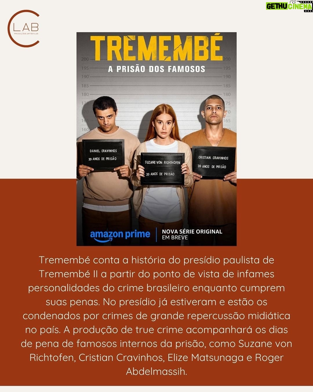 Letícia Tomazella - 1K Likes - Esbanjando versatilidade, após interpretar uma delegada em “DNA do Crime” @leticiatomazella vive a presidiária Poliana em “Tremembé - A Prisão dos Famosos”, da Prime Video

Fotos: Stella Carvalho

#elenco #castinglab1 #atores #atrizes
#cinemanacional #audiovisual #atoresbrasileiros
#atrizesbrasileiras