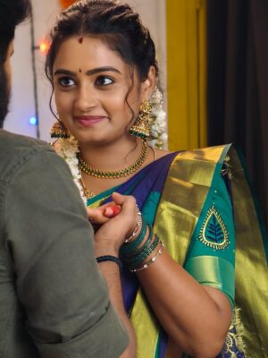 Likitha Murthy Instagram - From the sets of Maa Inti Devatha✨
