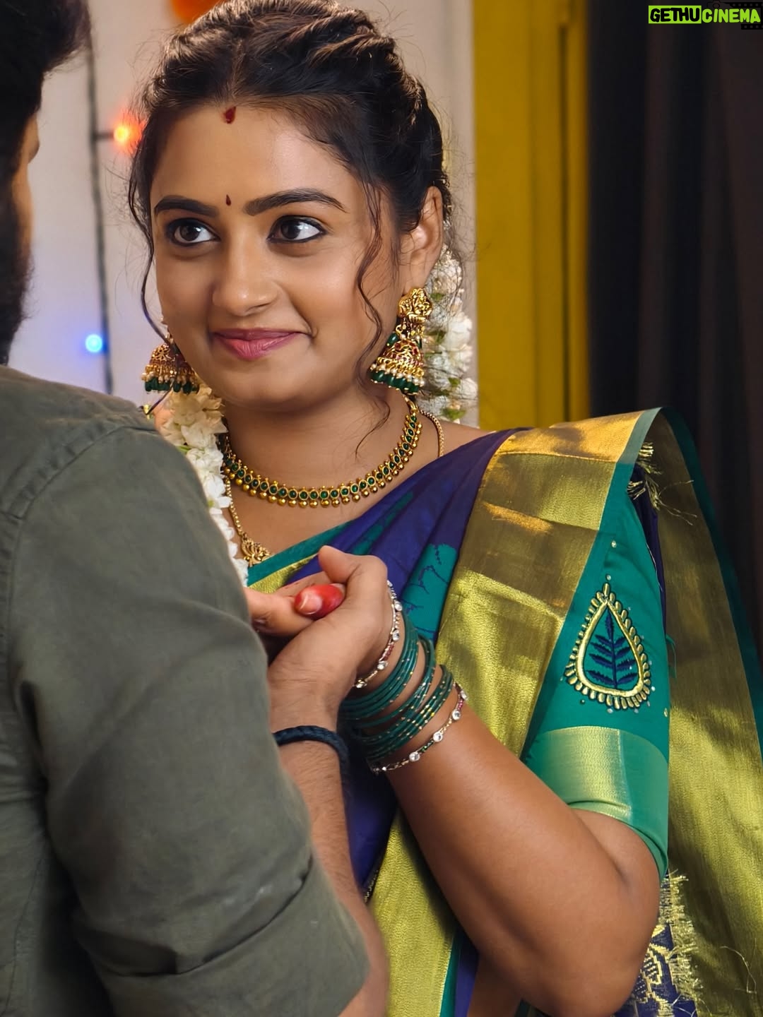 Likitha Murthy - 8.5K Likes - From the sets of Maa Inti Devatha✨