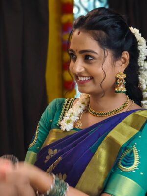 Likitha Murthy Instagram - From the sets of Maa Inti Devatha✨