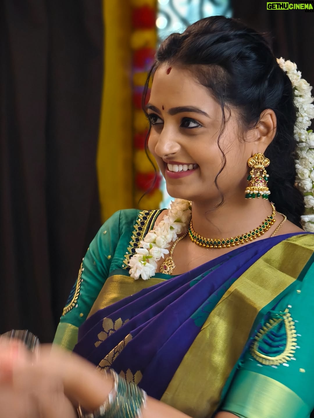Likitha Murthy - 8.5K Likes - From the sets of Maa Inti Devatha✨