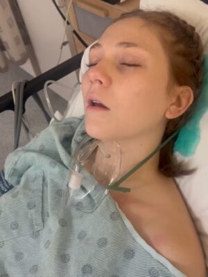 Lily Brooks O'Briant Instagram - Endometriosis is a disease that affects 1 in 10 women. I am 1 in 10. This past week I had my second endometriosis surgery. My first was two years ago at age 17 where @seckinmd removed 21 lesions. I am incredibly grateful to have been treated by 3 of the very best Endometriois excision surgeons in the world (seriously ask Google) @camrannezhatmd @seckinmd and @drchu_endodoc . The trip to nyc was pretty tough on me last surgery so I had my surgery in CA with Dr Nezhat who removed 24 lesions from my ovaries, fallopian tubes, intestines, nerves in my back, bladder & more. I was doing everything I could to manage my endo symptom - anti-inflammatory diet, supplements, acupuncture, lymphatic drainage massages, managing stress & more but needed this second surgery. I am so grateful to be healing now #endowarrior 
#endometriosis @endofound 💜💛

my mom got some very silly videos of me after being under anesthesia