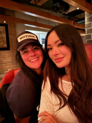 Lindsay Price Instagram - Learned a lot in the last three months.  Experienced joy and pride like I never knew was even possible.  Learned I can NOT say things like “low key” or “fire”. When I take a picture it’s NOT ok to do the sticky out tounge thing.. i thought that’s what we were doing now but ok.. and I learned that stepping outside our comfort zone and trying new things is not only the bravest thing in the world you can do but the most rewarding when you do it with all your soul. I hope that just once in your life you get to feel the pure heart swelling joy of watching someone you love this much  realize their dreams.  Forever grateful for this experience with my kid. Leaving this as a timestamp of a time I’ll remember as one of the best of his and my life. @hudsonstoneofficial @camprockmovie