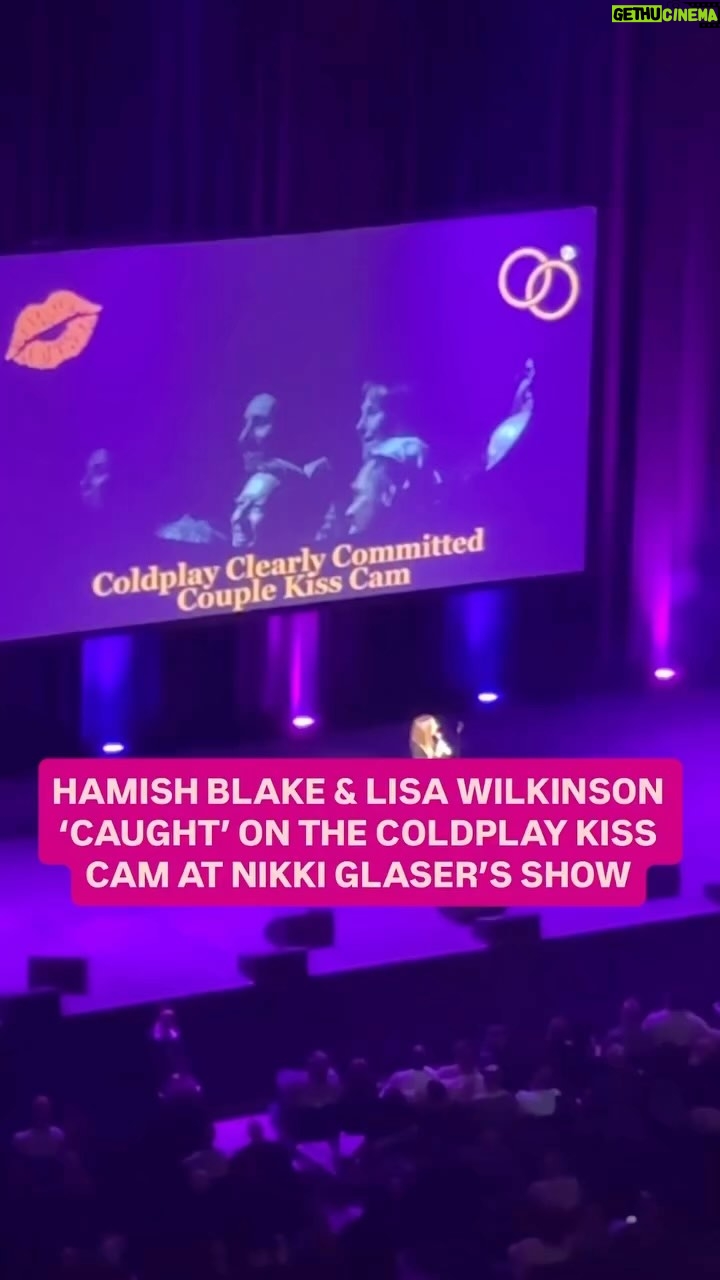 Lisa Wilkinson - 10.2K Likes - Bloody cameras are everywhere! 😂
@nikkiglaser @hamishblakeshotz @coldplay #coldplay @kiis1065