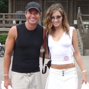 Lisette Morelos Instagram - 😍 Throwback! 
En Epcot Center con mi @victornoriega  te extraño Vic!
#throwback