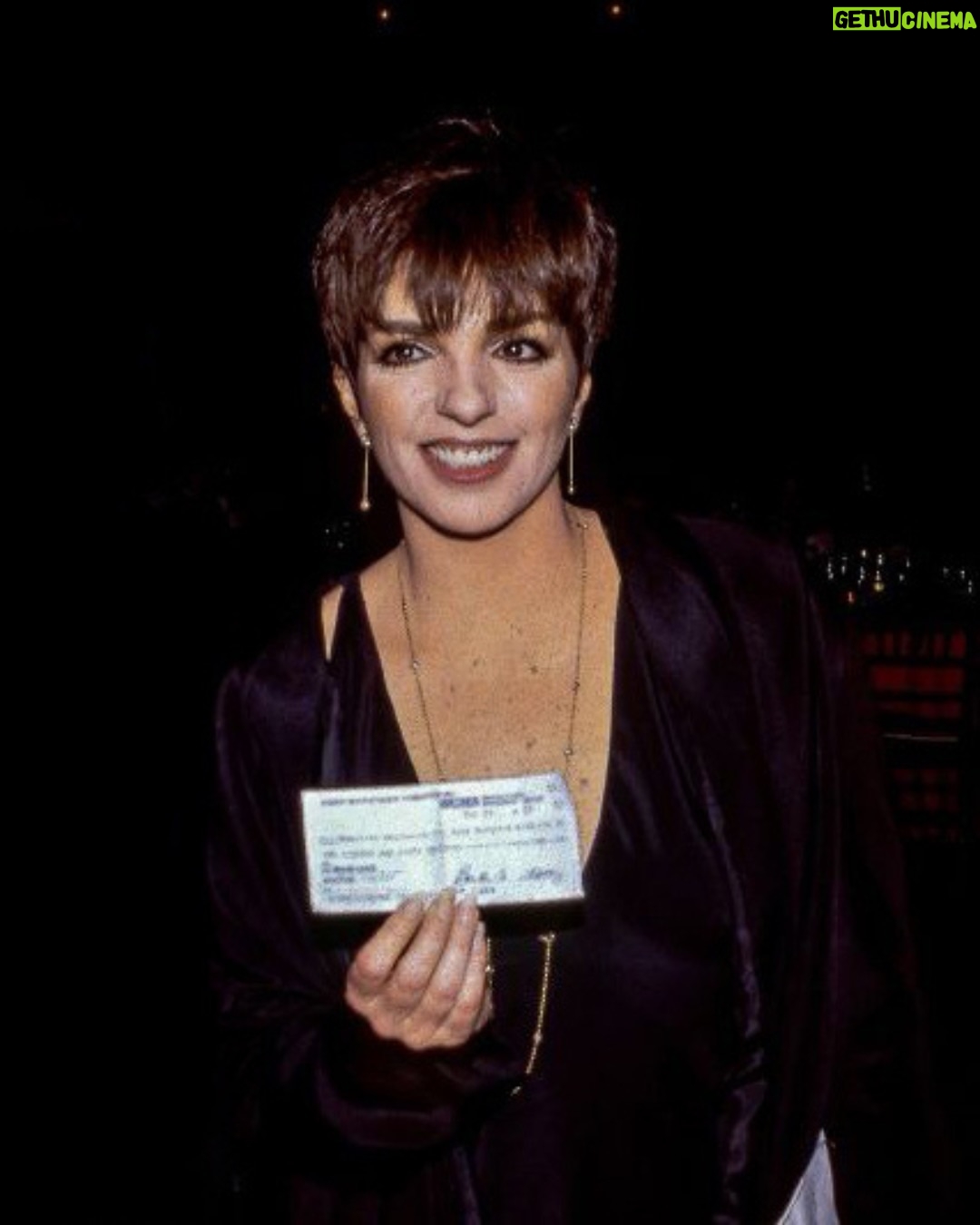 Liza Minnelli - 17.1K Likes - Hey My Loves, 
Today is World AIDS Day, which arrives with equal measures of heartbreak and hope. Fortunately, medical advances have made normal lives possible for people who have the resources to pay for and access the required medications. Tragically, cuts to the CDC’s Division of HIV Prevention will lead to dramatic rises in infections, deaths, and costs. This doesn’t have to happen.
Here, I am delivering a check to The Foundation for AIDS Research, formerly known as @amfAR, singing a song, and knowing there is still so much more work to be done. We cannot honor World AIDS Day without paying tribute to my dear friend Dame Elizabeth Taylor. Elizabeth was the first globally recognized celebrity HIV/AIDS activist, relentlessly pursuing an AIDS-free world before starting the @ElizabethTaylorAIDSFoundation. I love Elizabeth for a million reasons, and this is surely one of the most special.
In these images, you’ll see Elizabeth and me raising funds for the Elizabeth Taylor AIDS Foundation, and the two of us with Rock Hudson before his diagnosis became public. Dear God, Elizabeth and I loved Rock so much. 
Please consider giving what you can to support of the fight against HIV/AIDS.