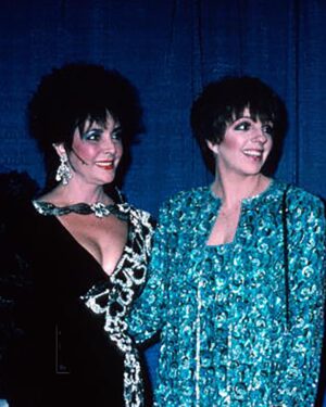 Liza Minnelli Instagram - Hey My Loves, 
Today is World AIDS Day, which arrives with equal measures of heartbreak and hope. Fortunately, medical advances have made normal lives possible for people who have the resources to pay for and access the required medications. Tragically, cuts to the CDC’s Division of HIV Prevention will lead to dramatic rises in infections, deaths, and costs. This doesn’t have to happen.
Here, I am delivering a check to The Foundation for AIDS Research, formerly known as @amfAR, singing a song, and knowing there is still so much more work to be done. We cannot honor World AIDS Day without paying tribute to my dear friend Dame Elizabeth Taylor. Elizabeth was the first globally recognized celebrity HIV/AIDS activist, relentlessly pursuing an AIDS-free world before starting the @ElizabethTaylorAIDSFoundation. I love Elizabeth for a million reasons, and this is surely one of the most special.
In these images, you’ll see Elizabeth and me raising funds for the Elizabeth Taylor AIDS Foundation, and the two of us with Rock Hudson before his diagnosis became public. Dear God, Elizabeth and I loved Rock so much. 
Please consider giving what you can to support of the fight against HIV/AIDS.