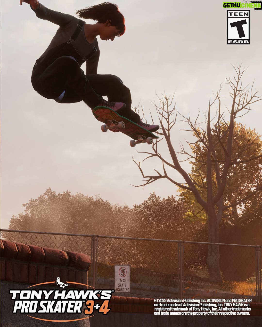 Lizzie Armanto - 14.5K Likes - The wait is over. You can skate as me in Tony Hawk’s Pro Skater 3   4 🛹🎮🤯
#THPS_Partner @TonyHawktheGame