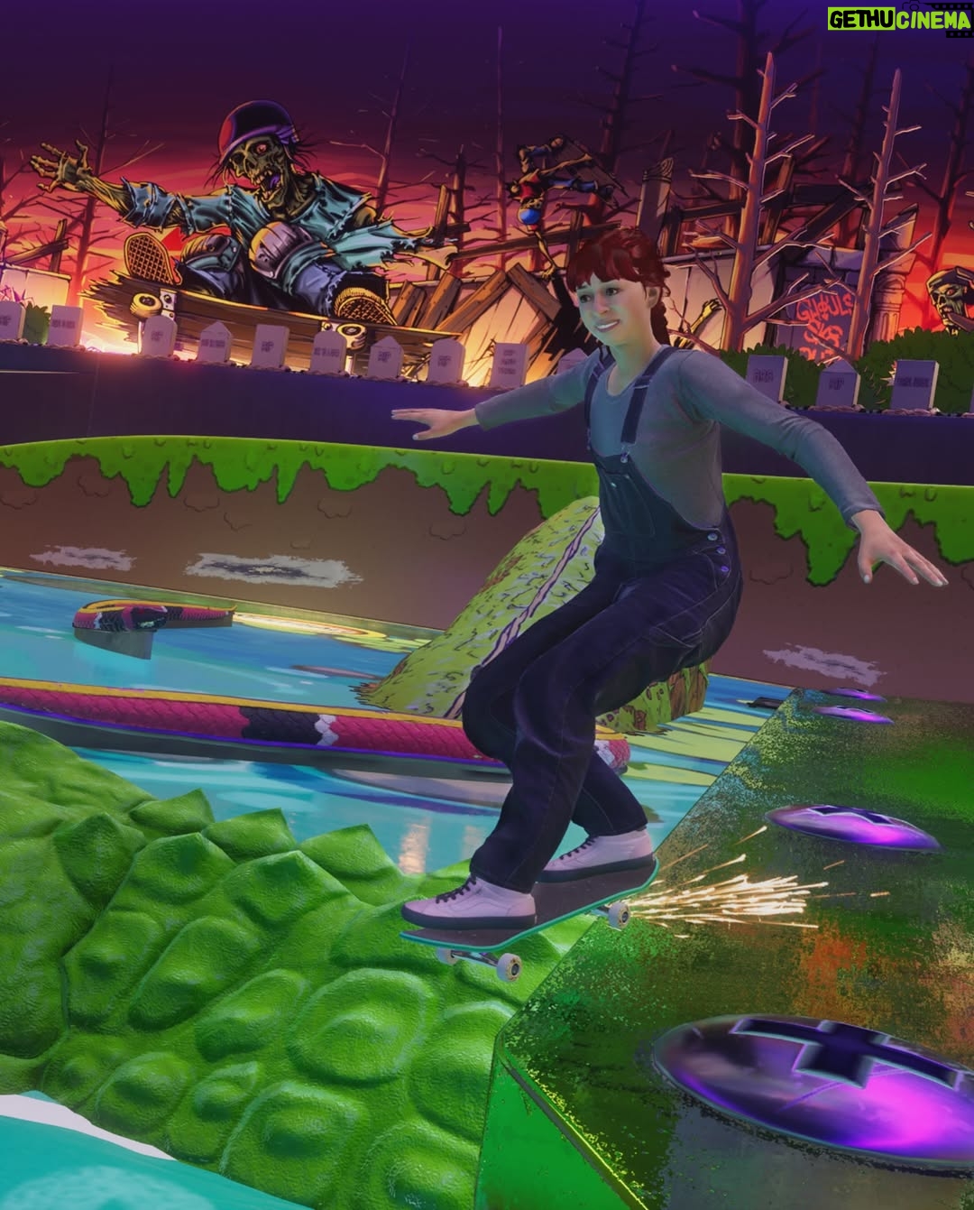 Lizzie Armanto - 14.5K Likes - The wait is over. You can skate as me in Tony Hawk’s Pro Skater 3   4 🛹🎮🤯
#THPS_Partner @TonyHawktheGame