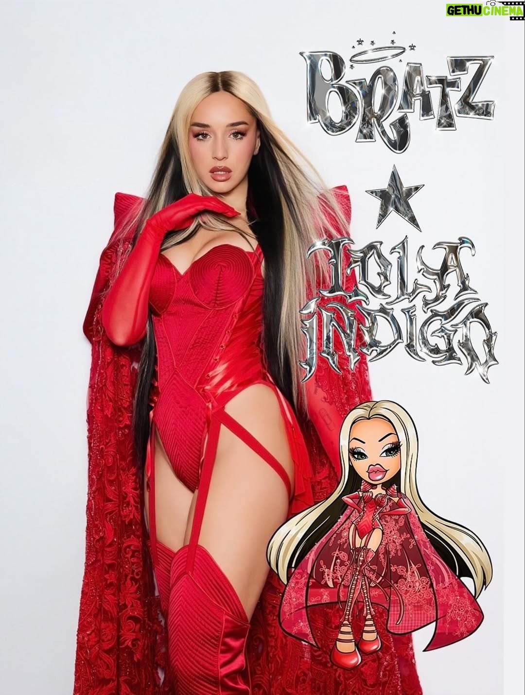 Lola Índigo - 83.6K Likes - ⭐️ BRATZ X LOLA INDIGO ⭐️ un sueño hecho realidad 🥺🪽✨ muchisimas gracias a todo el equipo de @bratz ❤️ el 2 de noviembre disponible en todas las tiendas! 😭😭😭
#encolaboracioncon @bratz