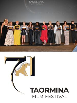 Lucrezia Guidone Instagram - Grazie @taorminafilmfestofficial e alla direttrice artistica @tizianarocca ♥️ È stata un’emozione immensa e un grande privilegio condividere questo riconoscimento con un gruppo di donne tanto straordinarie.
Porto con me un mare di gratitudine e ispirazione.
@giannichiffi @upgradeartist 🤍
Dress @lanvin
Shoes @gianvitorossi
@valeriakmarchetti 🫶🏻
Hair @domenicaricciardi
#TaorminaFilmFest #LucreziaGuidone #WomenInCinema #Taormina71