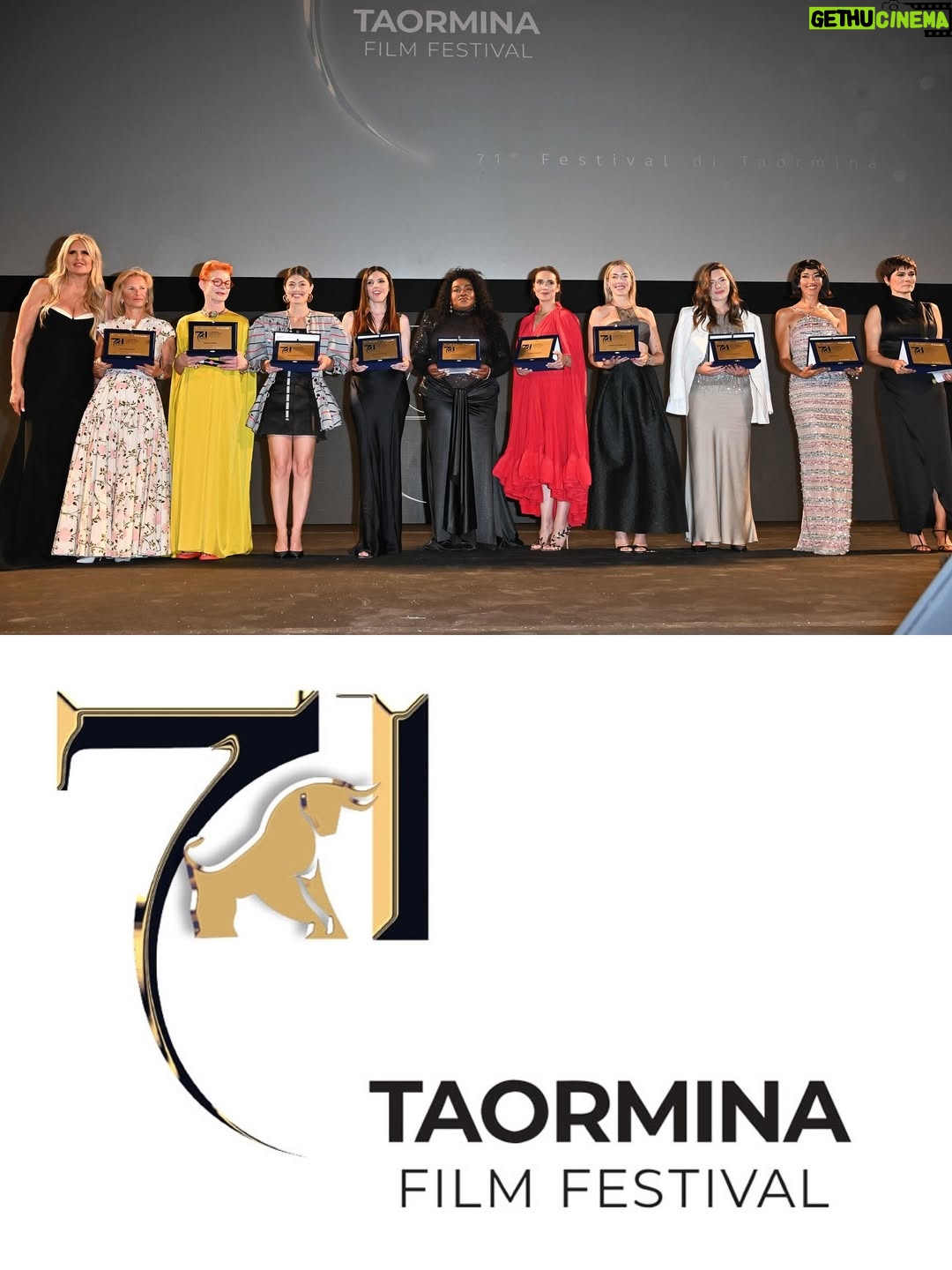 Lucrezia Guidone - 4.8K Likes - Grazie @taorminafilmfestofficial e alla direttrice artistica @tizianarocca ♥️ È stata un’emozione immensa e un grande privilegio condividere questo riconoscimento con un gruppo di donne tanto straordinarie. 
Porto con me un mare di gratitudine e ispirazione.

@giannichiffi  @upgradeartist 🤍 

Dress @lanvin 
Shoes @gianvitorossi 

@valeriakmarchetti 🫶🏻

Hair @domenicaricciardi 

#TaorminaFilmFest #LucreziaGuidone #WomenInCinema #Taormina71