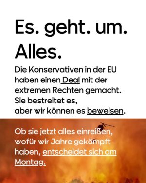 Luisa Neubauer Instagram - Was gerade passiert, ist ungesehen in der Geschichte der Europäischen Union. Eine beispiellose Bedrohung  europäischen. Die Konservativen und die Rechtsextremen sind im Inbegriff, das, wofür Jahre und Jahrzehnte gekämpft wurde, einzureißen: demokratische Grundrechte, der Schutz des Planeten und unserer Gesundheit.
Sprich: die Grundpfeiler einer sicheren Zukunft. 
Es ist ein Wahnsinn. Lest bis zum Ende. Und dann lasst uns laut werden. An dieser Stelle ist Schlafwandeln keine Option.

Teilt diesen Post, taggt @bundeskanzler, @ursulavonderleyen und @manfred.weber und schreibt an eure EU-Abgeordneten vor Ort! ✊

 #WakeUpEU #Klimaschutz #Omnibus