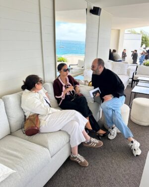 Lyna Khoudri Instagram - Magic Cannes ✨