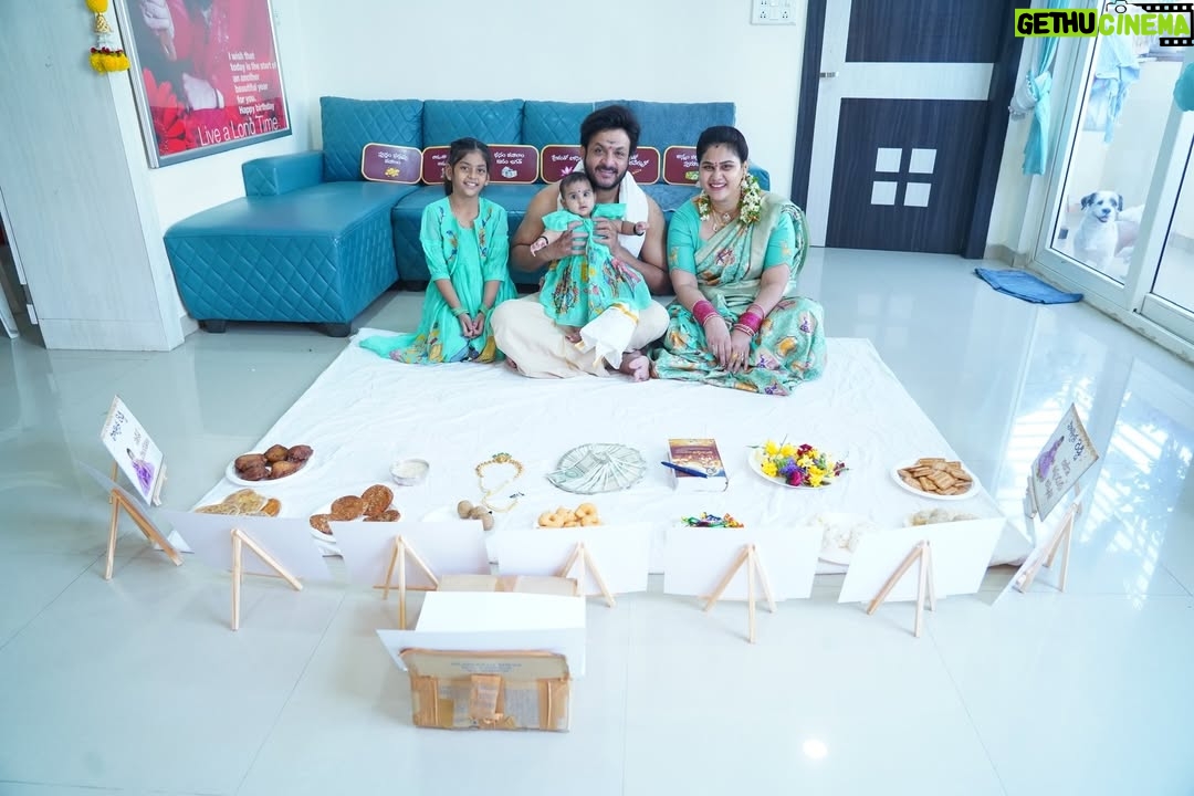 Madhu Reddy - 19.6K Likes - హిత్విక అన్నప్రాసన 🧿🧿😘 @im_hithvikareddy_dadyprinces @purvikaareddy @madithatikrishnakishore 

#insta #instamood #instagram #feed #viral #foodceremony #annaprasana #annaprasanaceremony❤️🍚😋 #kids #telugu #telugufestival #happy #family #familytime❤️ #familyfirst❤️ #familylove❤️ #trend #trendingnow #festival #mother #motherdaughterlove #fatherlove #fatherdaughterlove❤️ #fatheranddaughter #mothercare #feelings #emotional
