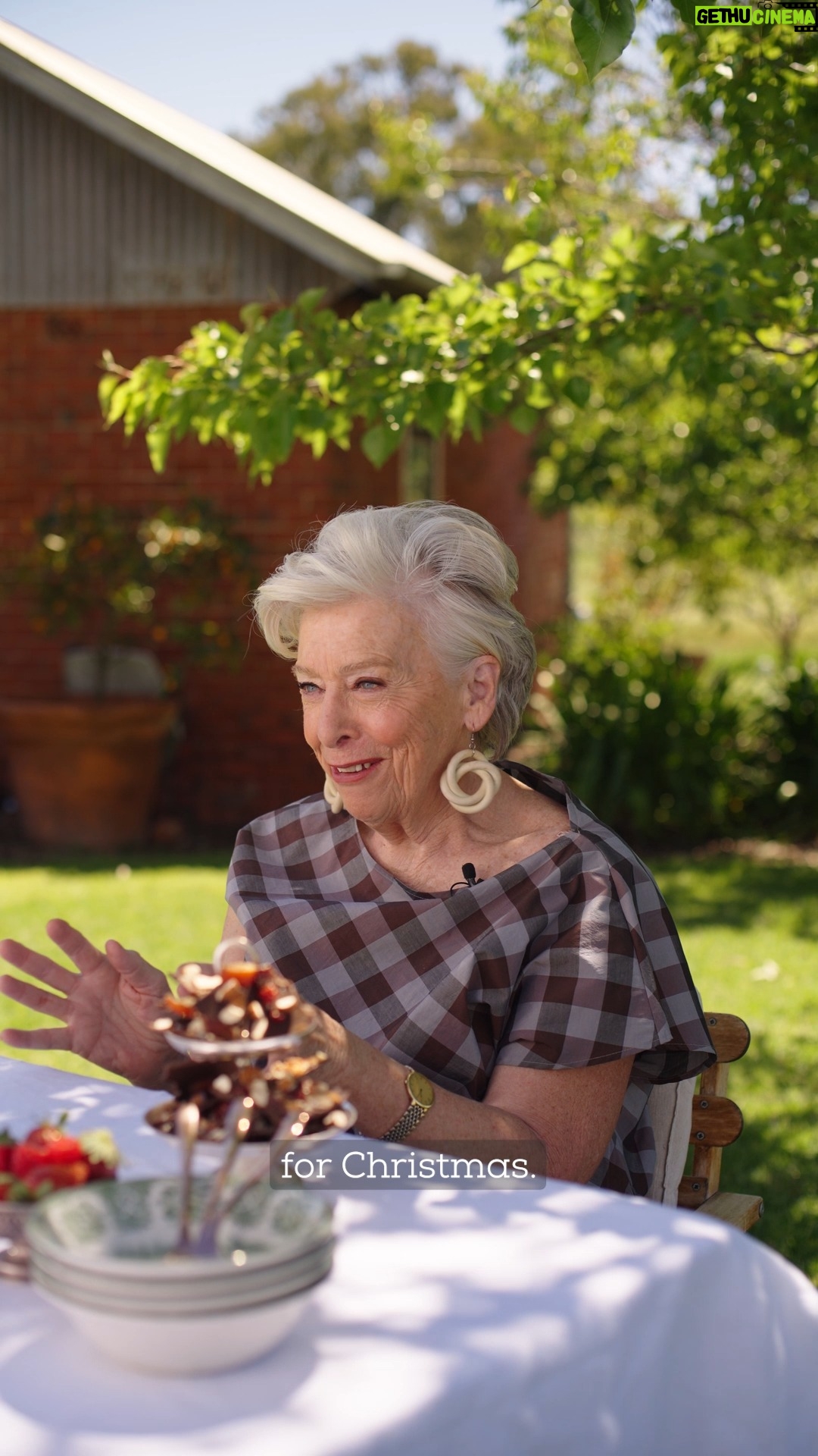 Maggie Beer - 2.9K Likes - What would Christmas be without a trifle?
Maggie’s version is a raspberry favourite, layered with verjuice custard, cream and fruit for something light and festive.

Head to the Maggie Beer recipe and bring it to life at home.