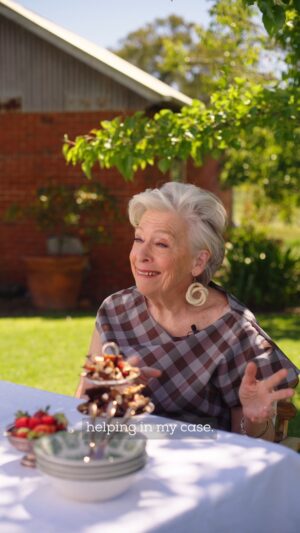 Maggie Beer Instagram - Maggie’s Christmas wisdom:
Prep ahead, involve the grandkids and set the feast on the table… then sit down and enjoy it. Christmas is a time to be present with family, so even if you’re the cook, make sure you get to savour the day too.