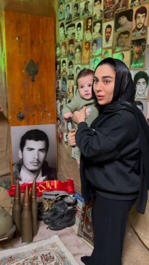 Mahshid Khosravi Instagram - چقدر قشنگ خودتو به همه نشون میدی دورت بگردم 🫀
#شهید_پلارک_قطعه_۲۶