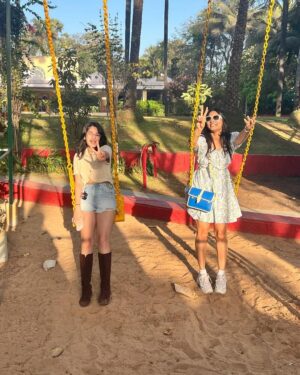 Maisha Dixit Instagram - YOU KNOW I’M JUST A FLIGHT AWAY ✈️ just a day out with @simmi_7249 @kaulmeneha