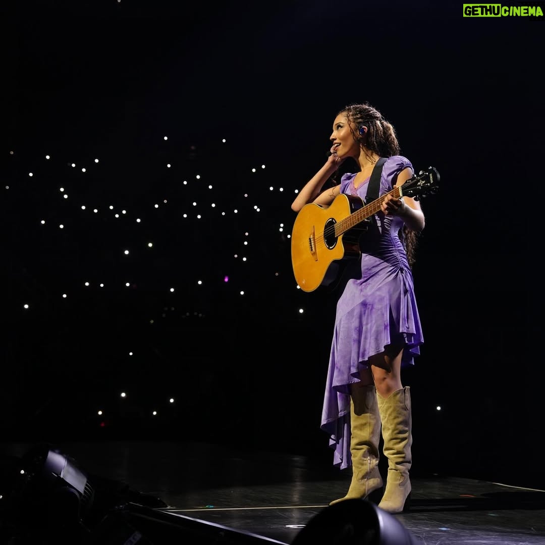 Malia Baker - 120.8K Likes - T-minus 6 shows left of this…translated to: T-minus 6 shows left until I have to remind myself that this somehow wasn’t a dream