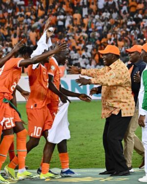Mandjalia Gbané Instagram - WE’RE CHAMPIONS OF AFRICA ! 🐘🇨🇮🏆