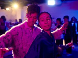Mari Madrid Instagram - Truly one of our favorite scenes from @spaceandtimefilm
—
FOUR credits
Written, directed, and produced @keonemadrid @_marimadrid
Produced @gabriveee
DP @steeevy
Choreography @_marimadrid @keonemadrid
Costumes/PD @_marimadrid
Edit/Color @keonemadrid
Dance Captains @kaylar.preite @davinlawson
Gimbal Operator @geraldnonadoez
1st AD @margotbug
2nd AD @kaivertigoh
Gaffer @kyfunaki70
Key Grip – James Galt
Swing @luke_kyle
BTS / Art Dept Assistant @gkohfilms
Art Dept Assistant @mauiongs
BTS Photographer @iankopive
PA @jessicatorress
Set Build – Jason Latonio
Location @sd.influencestudios
Cast
@hydro_mentforfame
Andie Zazueta
@andreducusin_
@angelgibbs99
@itsbexrobinson
@briannabrosnan
@bridgin_murrer
@clancyhickson
@d.flo_
@davinlawson
@devin.waxman
@divinefaithh
@ethandundun
@fabezuh
@francisflorendo
@ivxnparedes
@jalenrsands
@jasonpatio
@jedz.ang
@jeremyborja
@jxssica.esc
@jiyaad.jood
Jonathan Ann
@jonathansison92
@josephstrawhat
@j4_gaspar
@juliaalaimo
@katiekoegel
@its.kati.mc
@kaylar.preite
@mai.lania
@margotbug
@marilyngrace
@marktullen
@michaelbxrt
@peekomiko
@nicoleapatio
@randallrmella
@rileyroberts
@tako_sauce8
@taytay.romero
@trishaaocampo
@tredrego
@ysapenarejo
@zacharyrosales__
“Black Anime”
Composition & lyrics by @braxton_cook, @elijahfox, @louielastic, @symbolycone, @masego, @vennagram
Performed by @masego, @braxton_cook, @elijahfox, @vennagram