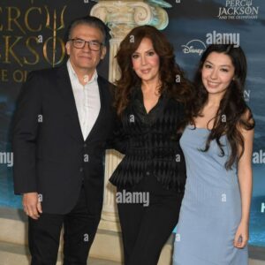 Maria Canals-Barrera Instagram - Absolutely loved the newest episode of @percyseries 💝 I had a blast at the season 2 premiere supporting the cast! Such a treat to be reunited with my @camprockmovie and @disneywizardsseries family, too! Thank you @disneyplus 💝 
-
-
-
#percyjackson #disneyplus #disneychannel