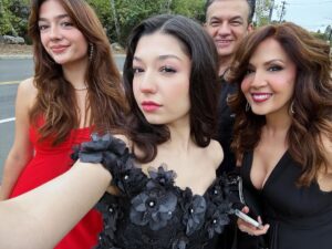 Maria Canals-Barrera Instagram - What a wonderful weekend celebration! Firstly, a most special wedding in Santa Barbara:-), the next day was my birthday, and now off to Vancouver to continue filming Camp Rock 3! So very grateful to God for all of it! 💕🙏💗