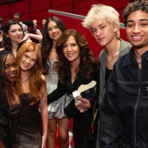 Maria Canals-Barrera Instagram - Absolutely loved the newest episode of @percyseries 💝 I had a blast at the season 2 premiere supporting the cast! Such a treat to be reunited with my @camprockmovie and @disneywizardsseries family, too! Thank you @disneyplus 💝 
-
-
-
#percyjackson #disneyplus #disneychannel