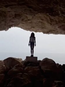 María Hervás Instagram - Con Arte de Artillo en Cabo de Gata 🌓
Te quiero, gitano @ernestoartillo