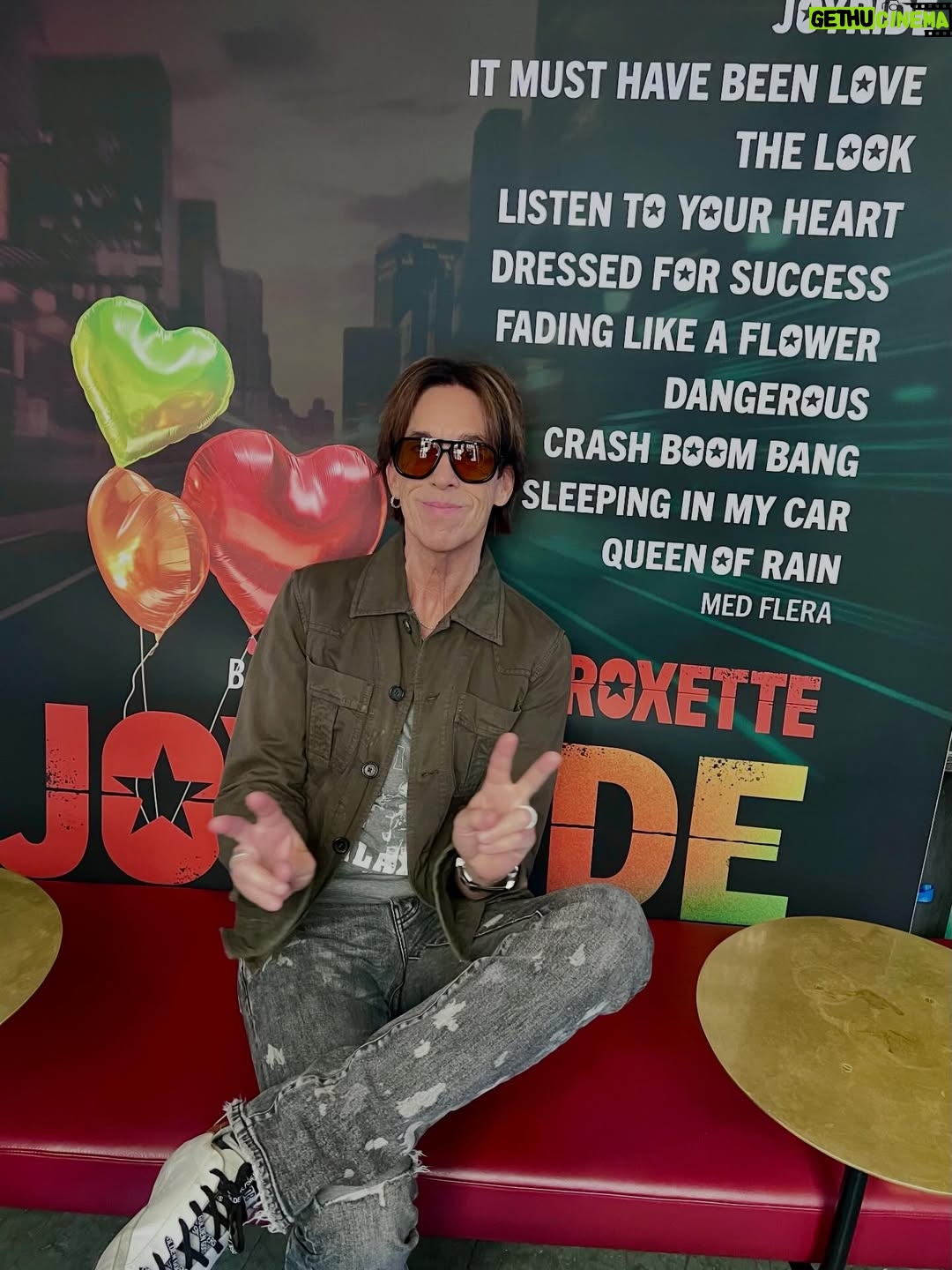 Marie Fredriksson - 3.6K Likes - Great memory from 2025: Jane Fallon (who wrote the original story to ”Joyride The Musical) stopped by sunny Stockholm in August!😎
