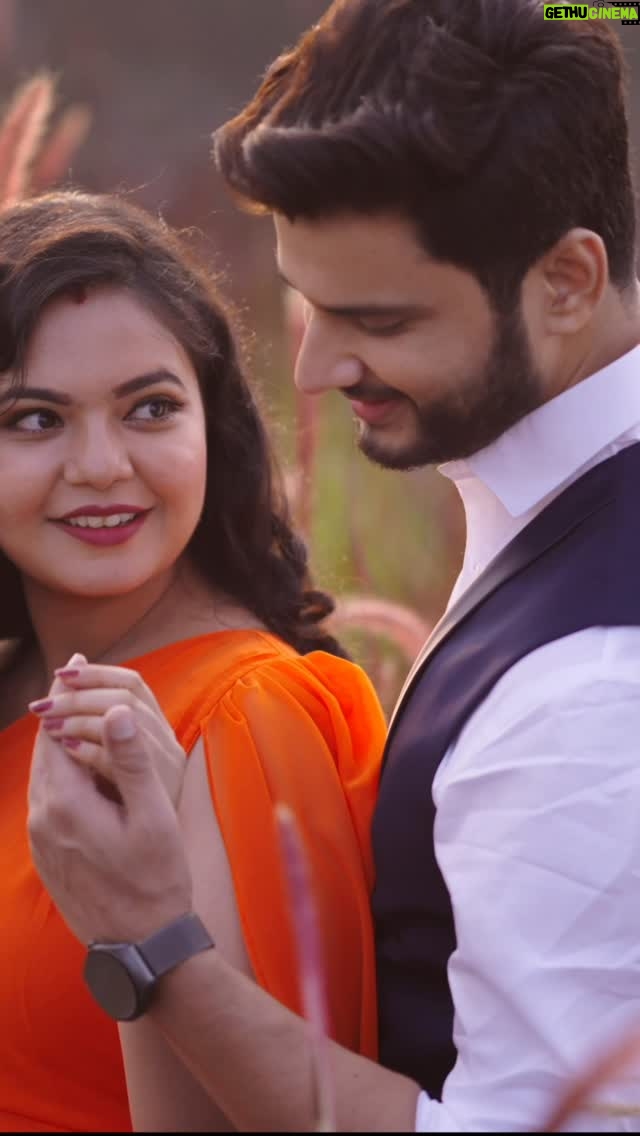 Marina Abraham - 4.4K Likes - Have you seen Our Music Video - Oka Andamaina Kala ? 🎶
Streaming now on YouTube — Marina’s World ❤️

Marina’s Orange Color outfit : @mounikas_couture 
Rohit’s blue suit : @derajas_mensethnicwear 

#trending #couplegoals #trendingreels