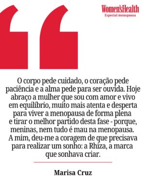 Marisa Cruz Instagram - ESPECIAL MENOPAUSA - A nova revista Women's Health já chegou às bancas, com  10 páginas dedicadas à menopausa. São cinco artigos repletos de informação útil, prática e devidamente fundamentada por especialistas. Ao folhear as páginas, poderás também ler testemunhos de várias mulheres portuguesas, todas com diferentes vivências desta fase, que partilham agora contigo sem quaiquer tabus. 
A atriz e apresentadora @marisacruz partilhou os sintomas que sentiu, salientando que o silência agrava o peso e que falar abertamente sobre o tema é a chave. A crónica pode ser lida na revista. Obrigada, Marisa! ❤️

📷: Joanna Correia