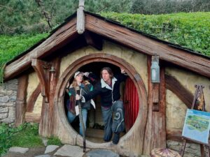 Marisha Ray Instagram - There and back again. Our own Hobbit’s Tale. 🌱 

Our entire time at Hobbiton in New Zealand I kept thinking about the quote from Bilbo, “In his heart, I think Frodo is still in love with the Shire. The woods, the fields… the little rivers.” And after seeing it, I mean … who could blame him. Thank you so much to the team at @hobbitontours for an incredible and emotional experience. And, this was such a gift to be able to share it with my mom, as well, who had never taken a trip outside the country before going to Australia and New Zealand with us. 

I think, like Frodo, a part of my heart now belongs in the Shire.