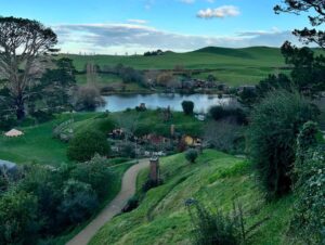 Marisha Ray Instagram - There and back again. Our own Hobbit’s Tale. 🌱 

Our entire time at Hobbiton in New Zealand I kept thinking about the quote from Bilbo, “In his heart, I think Frodo is still in love with the Shire. The woods, the fields… the little rivers.” And after seeing it, I mean … who could blame him. Thank you so much to the team at @hobbitontours for an incredible and emotional experience. And, this was such a gift to be able to share it with my mom, as well, who had never taken a trip outside the country before going to Australia and New Zealand with us. 

I think, like Frodo, a part of my heart now belongs in the Shire.