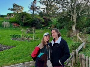Marisha Ray Instagram - There and back again. Our own Hobbit’s Tale. 🌱 

Our entire time at Hobbiton in New Zealand I kept thinking about the quote from Bilbo, “In his heart, I think Frodo is still in love with the Shire. The woods, the fields… the little rivers.” And after seeing it, I mean … who could blame him. Thank you so much to the team at @hobbitontours for an incredible and emotional experience. And, this was such a gift to be able to share it with my mom, as well, who had never taken a trip outside the country before going to Australia and New Zealand with us. 

I think, like Frodo, a part of my heart now belongs in the Shire.