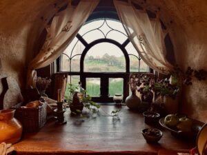 Marisha Ray Instagram - There and back again. Our own Hobbit’s Tale. 🌱 

Our entire time at Hobbiton in New Zealand I kept thinking about the quote from Bilbo, “In his heart, I think Frodo is still in love with the Shire. The woods, the fields… the little rivers.” And after seeing it, I mean … who could blame him. Thank you so much to the team at @hobbitontours for an incredible and emotional experience. And, this was such a gift to be able to share it with my mom, as well, who had never taken a trip outside the country before going to Australia and New Zealand with us. 

I think, like Frodo, a part of my heart now belongs in the Shire.
